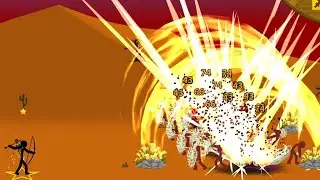 Pyroblaze Team VS Undead Team, Mission 524 Insane, Stick War Legacy