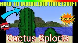 How to download minecraft cactus splorts