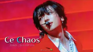 250823 Ce Chaos_2025 Teentop con #니엘 #NIEL #TEENTOP #틴탑 #니엘직캠