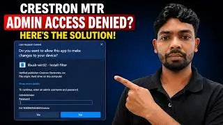 UC-ENGINE libusb-win32 Install-Filter Error Fix | Crestron MTR Complete Solution