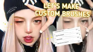🖌️Let's make custom brushes | Ibis Paint X tutorial