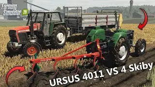 Ursus 4011 VS PŁUG 4 skibowy | Czy da radę? | Obornik & Orka |  
