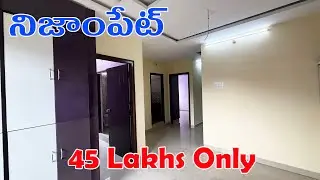 2BHK flat for sale in nizampet (p904) East facing || number.. 6281118626 ||#nizampet 