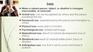 Fundamentals Chapter 43 Grief & Dying