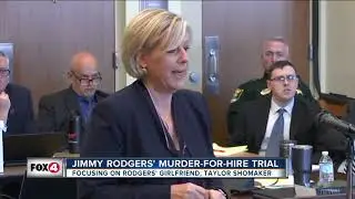 The role of Jimmy Rodgers' girlfriend in the murder investigation
