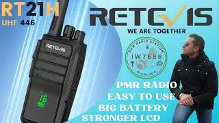 Radioamatori-Retevis RT21H #retevis #hamradio #pmr #retevis15 #radio #comunicación #unboxing #uhf