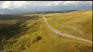 Stop on HWY 6 just before Waterton #exploreAB, #Watertonlakes #RideAlberta, #HDRoadglide #mavicpro2