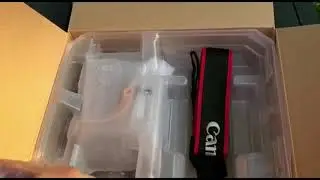 Unboxing Canon 90D/Canada Post delivered a Package /a surprising Gift from my Husband