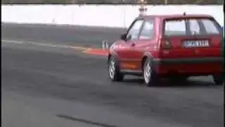 AME-Racing Roter-Zweier 16V Turbo Heckansicht 2004 Luckau