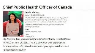 Pt 3  Teleconference with Canada's Chief Public Health Officer (Jan 27, 2020)