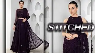 Pareesia By zarif New Luxury Formal Collection 2022 | Code Dark Orchid