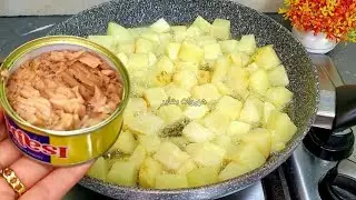 🔥 غداء أو عشاء اقتصادي فـ30 دقيقة 😱 وغي فالمقلاة 🤤 بنة مضمونة ومشبعة 💯