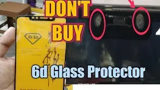 Don't Buy 6d glass Protector || Pocophone f1 6d screen protector || Best screen protector?
