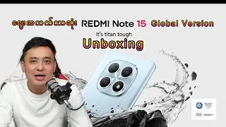 Redmi Note 15 4G Global Unboxing