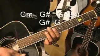 Урок игры на акустической гитаре от Олли Мурса и Фло Райды Troublemaker @EricBlackmonGuitar