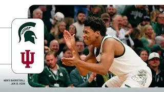#12 Michigan State Men's Basketball vs Indiana | Cinematic Highlights | Jan. 13, 2026
