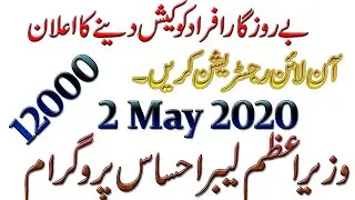 Ehsas Labour Fund Program 2 May 2020 (Get Register) By Itinfo4u