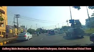 Gulberg Main Boulevard, Kalma Chowk Underpass, Garden Town