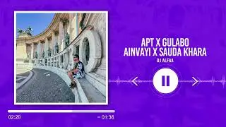 APT x Gulabo x Ainvayi Ainvayi x Sauda Khara Khara | DJ ALFAA