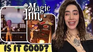 First look at this cozy tavern keeper simulator where you play as a Wizard! | Magic Inn Gameplay