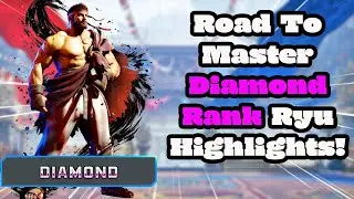 Street Fighter 6 - Diamond Rank Ryu Montage! | Road To Master Rank! | Jay Suavee