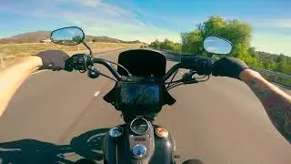 Testing out 65 tooth rear sprocket on the dyna