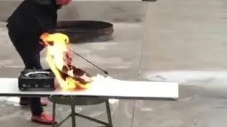 This is an eco-friendly fire extinguishers with fast cooling