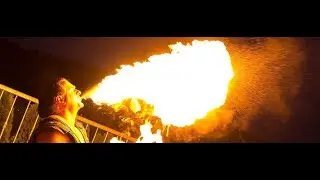 Showdienstleistervideo mit Feuershow Schlangentanz Tiershow Travestie Showdienstleister Rick on fire