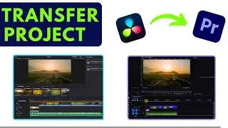 How to Move a Timeline / Project From Davinci Resolve to Adobe Premiere Pro