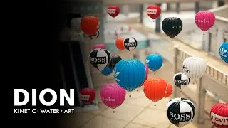 Kinetic Installation for a Chicago Shopping Mall