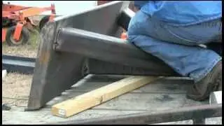 skid steer 20ft Boom pole part 2
