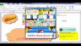 LottoNums Universal Random Numbers Generator
