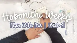 Hobonichi Weeks | Plan with me! | Week 2