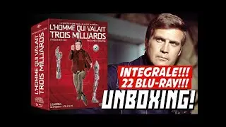 L'HOMME QUI VALAIT 3 MILLIARDS ★ COFFRET BLU-RAY INTÉGRALE DE LA SÉRIE CULTE DES ANNÉES 70! UNBOXING