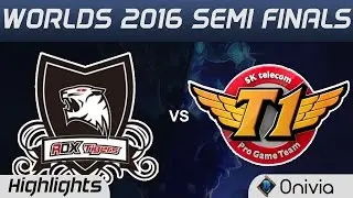 ROX vs SKT Highlights Game 2 Worlds 2016 Semi Finals ROX Tigers vs SK Telecom T1