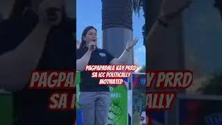Pagpapadala kay PRRD sa ICC politically motivated #pbbm #prrd #vpsara