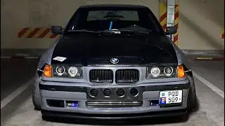 Bmw e36 turbo burnout🏋🏼 pulsar gtx35/82R gen2