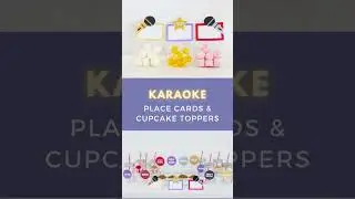 Belt out your fav tunes with these fun Karaoke Party decorations 🎤 #karaoke #karaokesongs #shorts