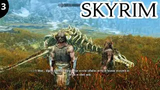 SKYRIM EN 2026 GAMEPLAY EN ESPA&Ntilde;OL [LEGENDARIO] BUILD MAGO GUERRERO #3  [CARRERA BLANCA]