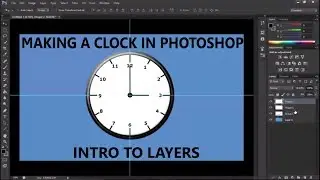 How to make a clock in photoshop