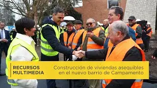 Pedro Sánchez interviene en un acto para la construcción de vivienda asequible | Recursos multimedia