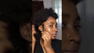 10 months natural hair length check after transitioning #naturalhairjourney #naturalhair