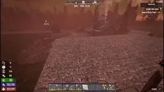 QUICK PROTECTION FROM ZOMBIE HORDE! - 7 Days To Die