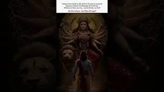 Shri Ram in Front of Maa Durga &ndash; Power Meets Devotion #maa #hindugod #ram #viralvideo #BhaktiShorts