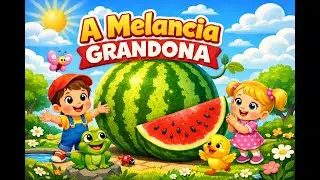 🍉 A MELANCIA GRANDONA 😲🎵 | M&uacute;sica Infantil Divertida para Crian&ccedil;as