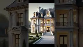 भव्य वास्तुकला: एक फ्रांसीसी महल #dreamhomedesign #home #dream #dreamhouse #design #house