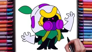 How to Draw Paper Cordelius From Brawl Stars | New Cordelius Skin | Starr Toon Studios 2