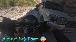 Most Dangerous Road in Manang | Epic Moto Vlog Adventure in Nepal
