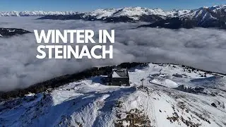 Bergeralm from Above: Sun-Kissed Slopes & Alpine Clouds | 4K Drone Footage