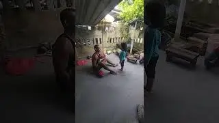 Zita olahraga bersama Papa